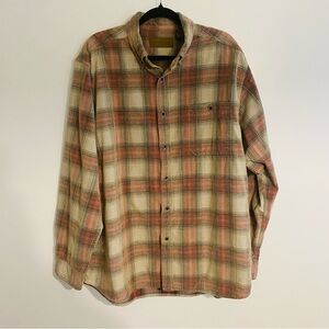 ClearWater Outfitters Corduroy Plaid Shirt